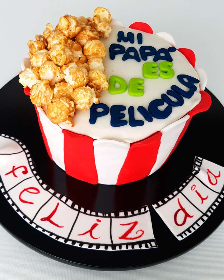 Torta dia del padre de pelicula –  Bogotá – Tortas temáticas,  decoradas para cumpleaños a domicilio