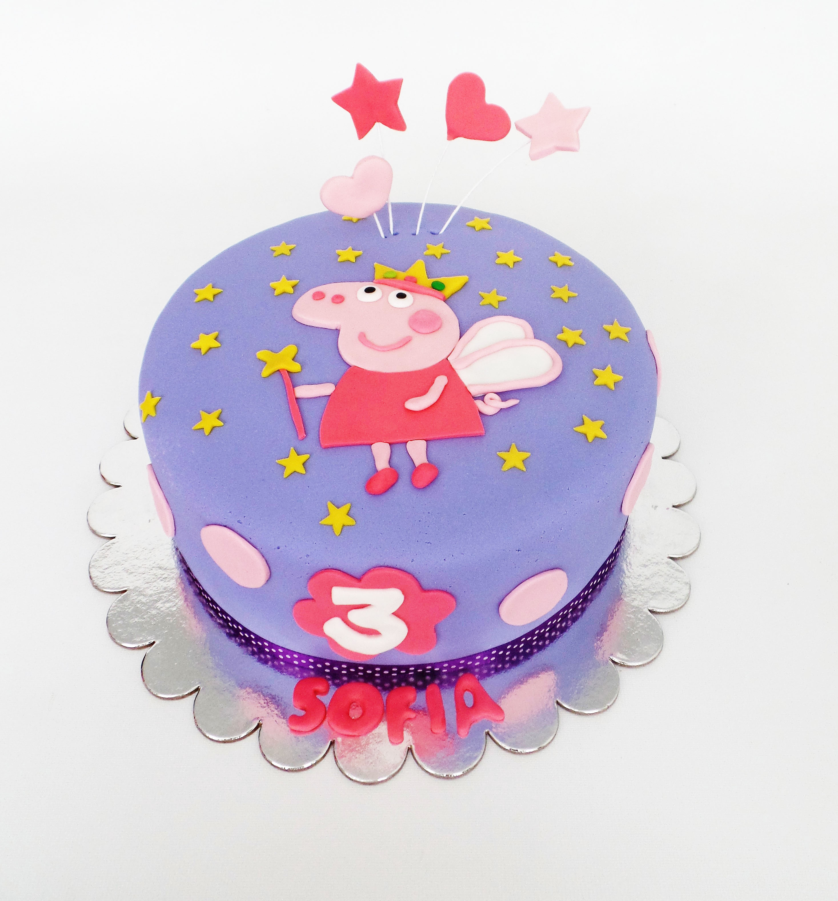 oleada Desbordamiento siglo Torta peppa pig estrellas – TuTorta.com Bogotá – Tortas temáticas, decoradas  para cumpleaños a domicilio