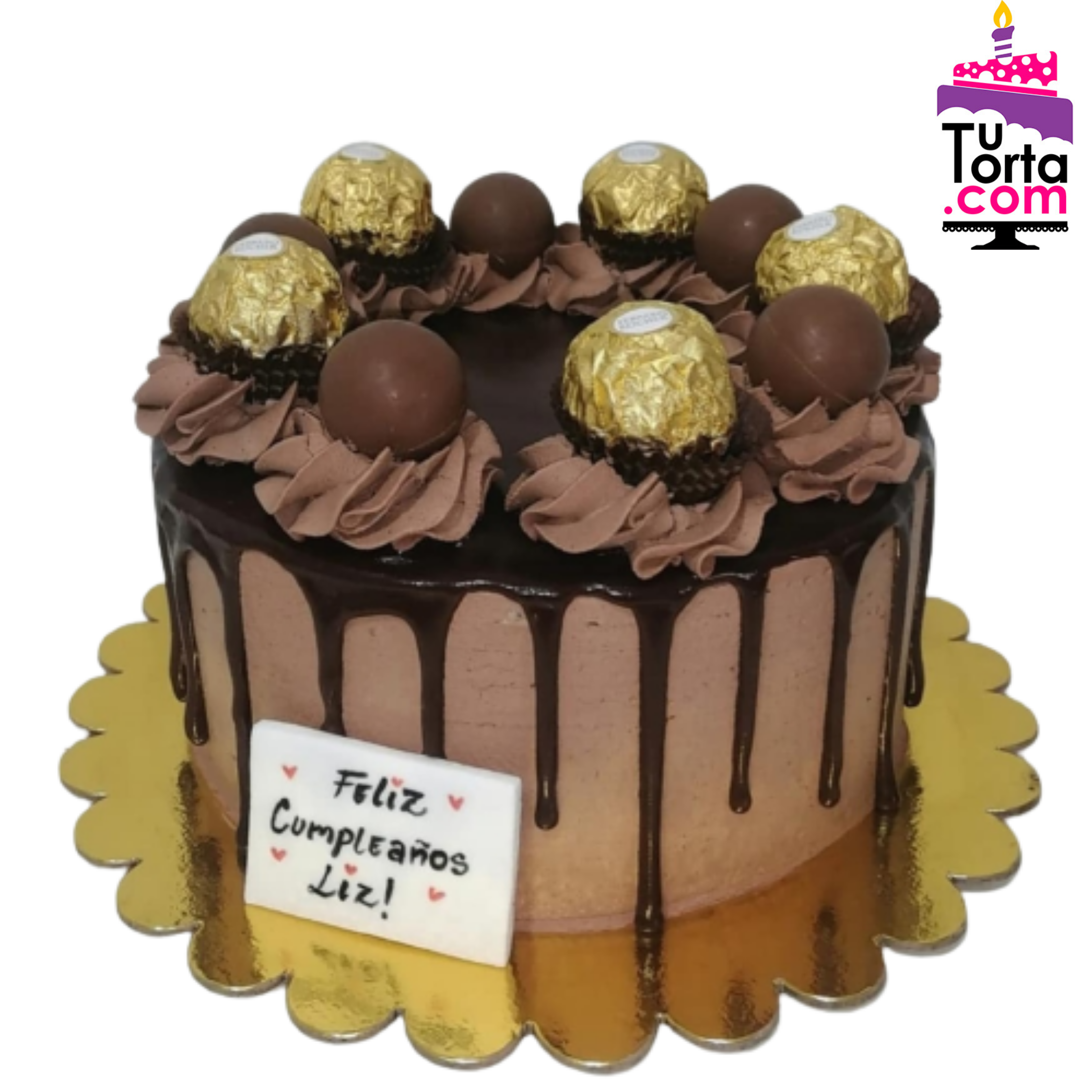 Torta Choco Ferrero –  Bogotá – Tortas temáticas, decoradas para  cumpleaños a domicilio